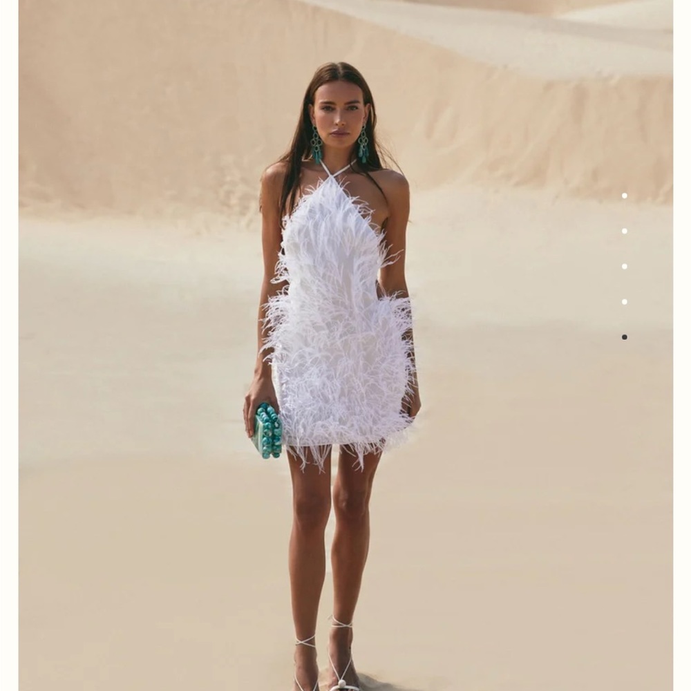Cult Gaia Vale Dress - White
